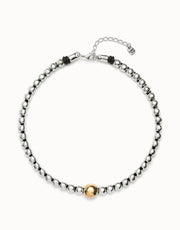 Intrepid Gold Bead Necklace