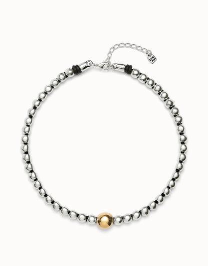 Intrepid Gold Bead Necklace