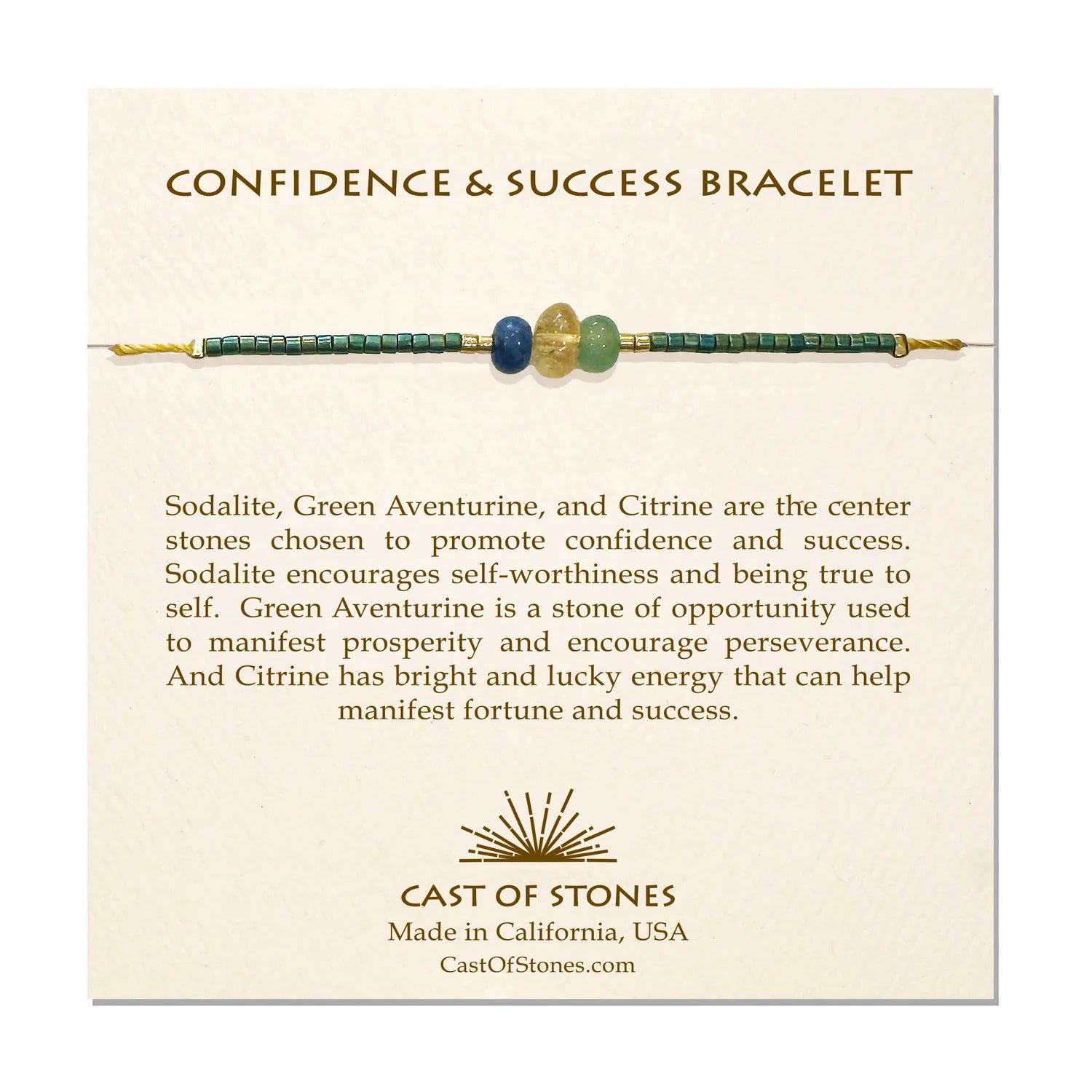 Confidence & Success Bracelet