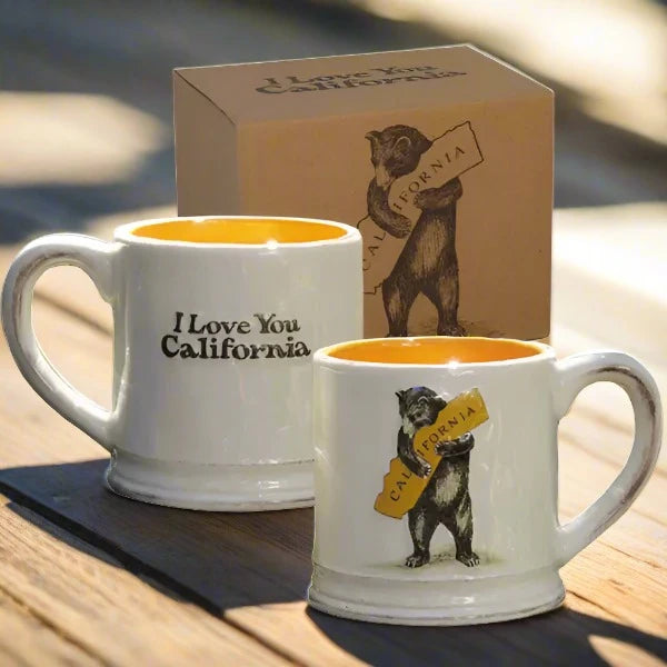 Ca Bear Hug Mug, view 2, styled