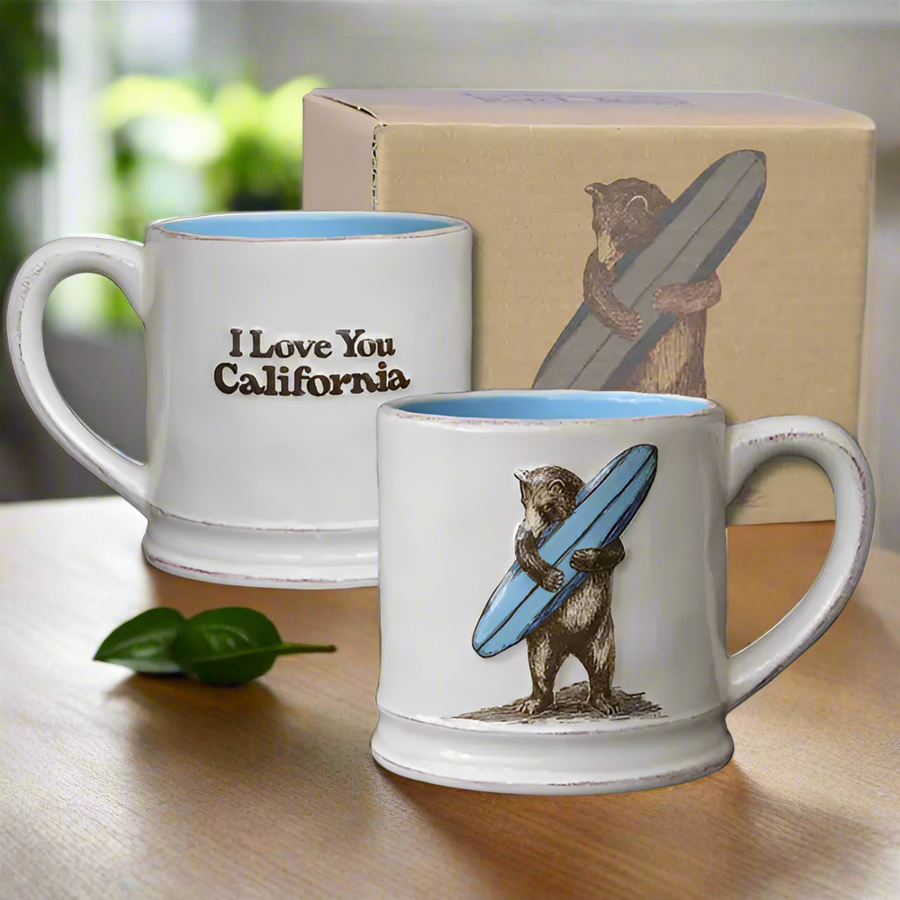 Ca Surf Bear Mug