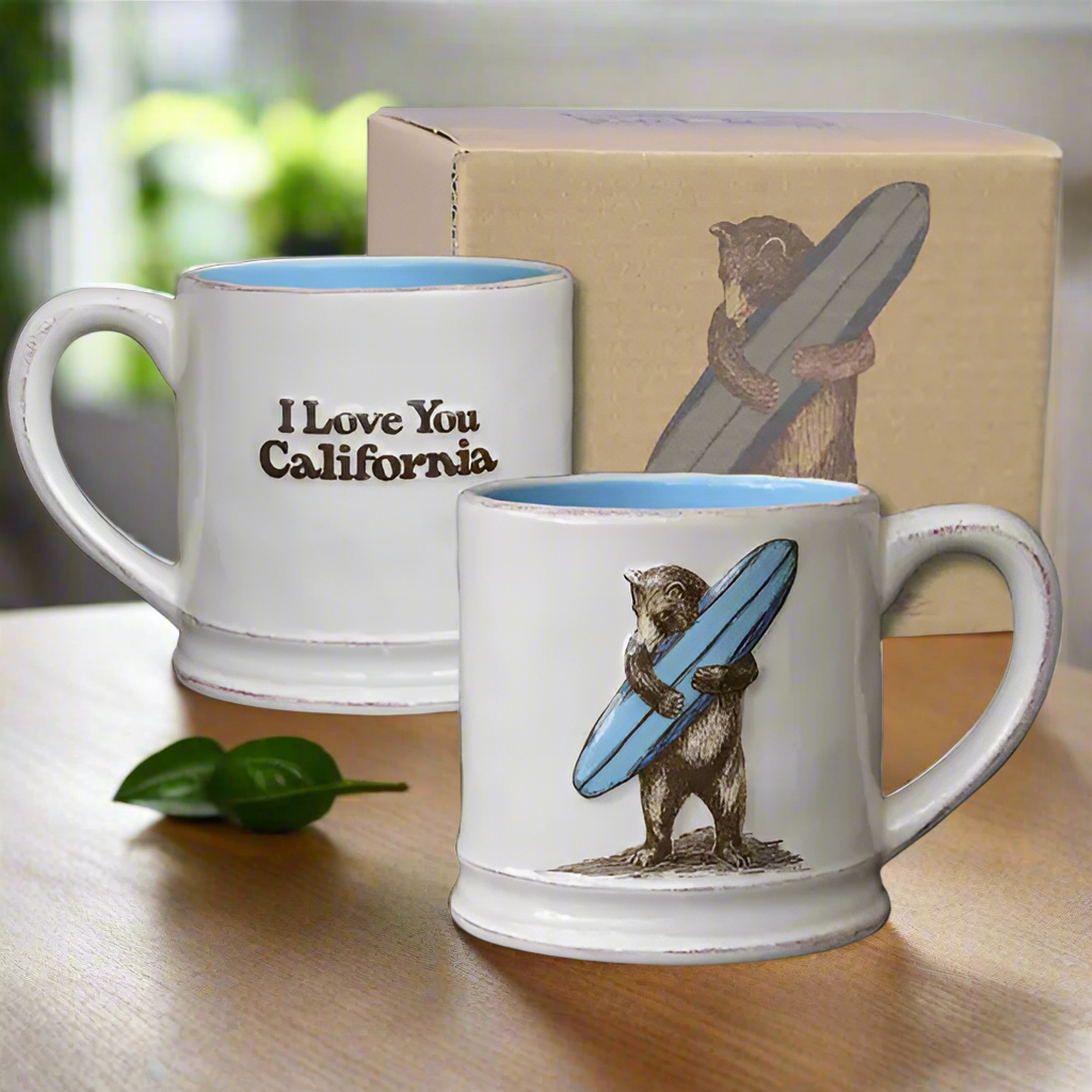 Ca Surf Bear Mug