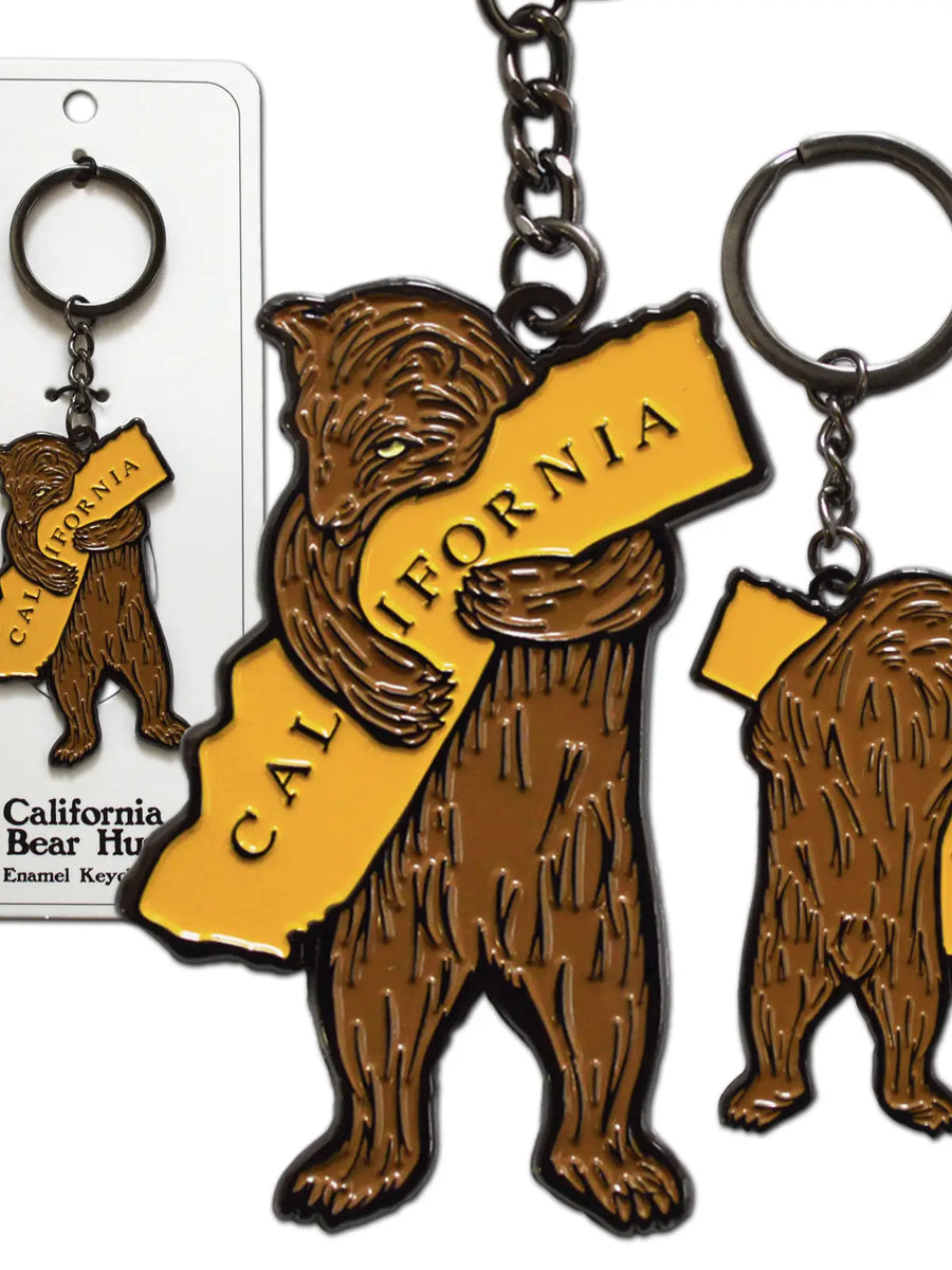 SF Mercantile Enamel Keychain