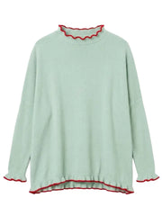 Catalina Cotton Ruffle Sweater