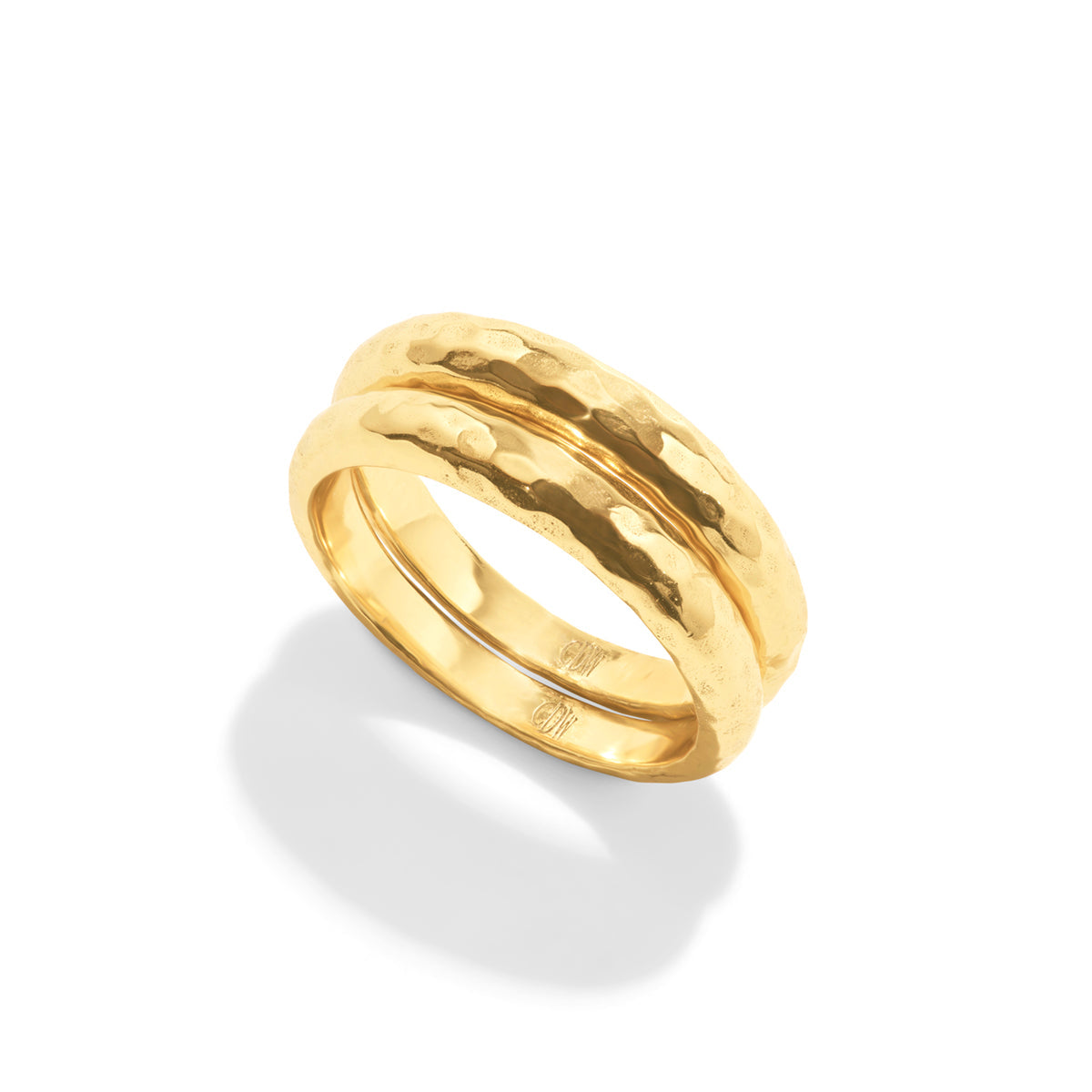 Cleopatra Slice Stacking Ring Set, view 3