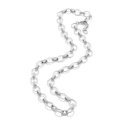 Cleopatra Small Link Necklace, view 2