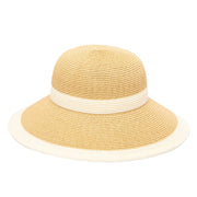 Women's Water Repellent Striped Cloche