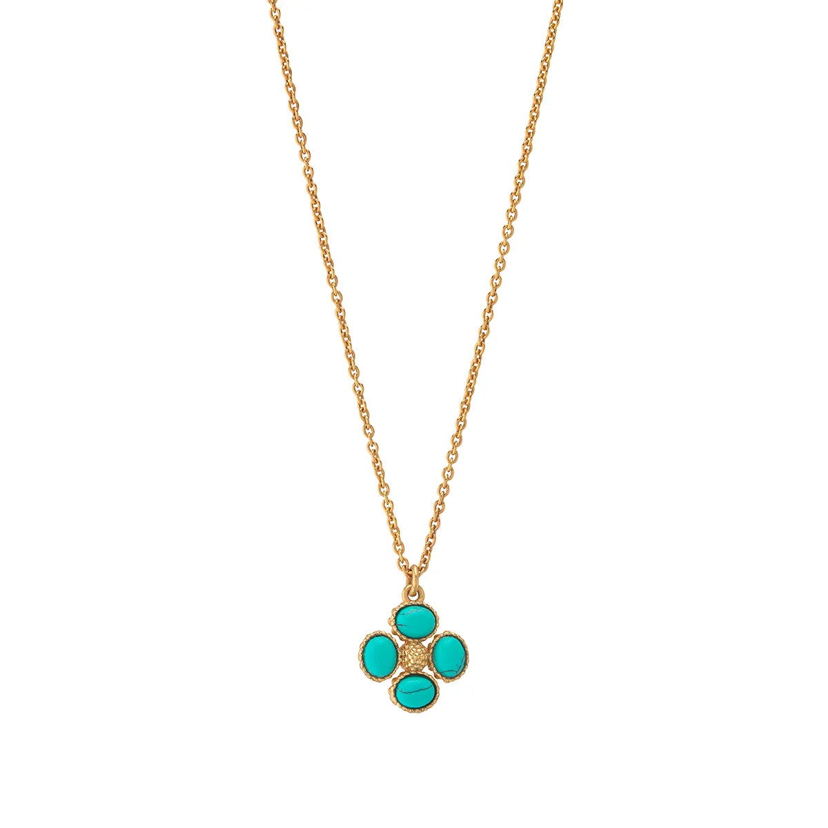Clover Double Sided Charm Necklace