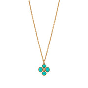 Clover Double Sided Charm Necklace