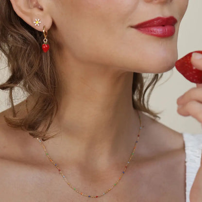 Colorful Enamel Chain, view 2