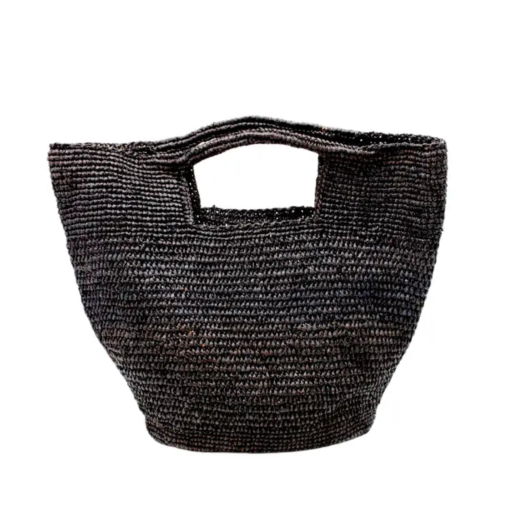 Concon Crochet Straw Basket