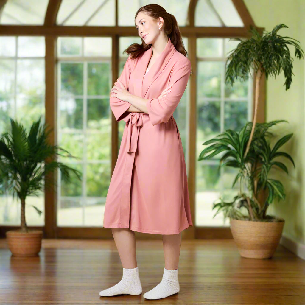 Dream Shawl Collar Robe, view 2