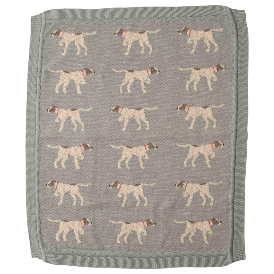 Cotton Knit Baby Blanket, view 3