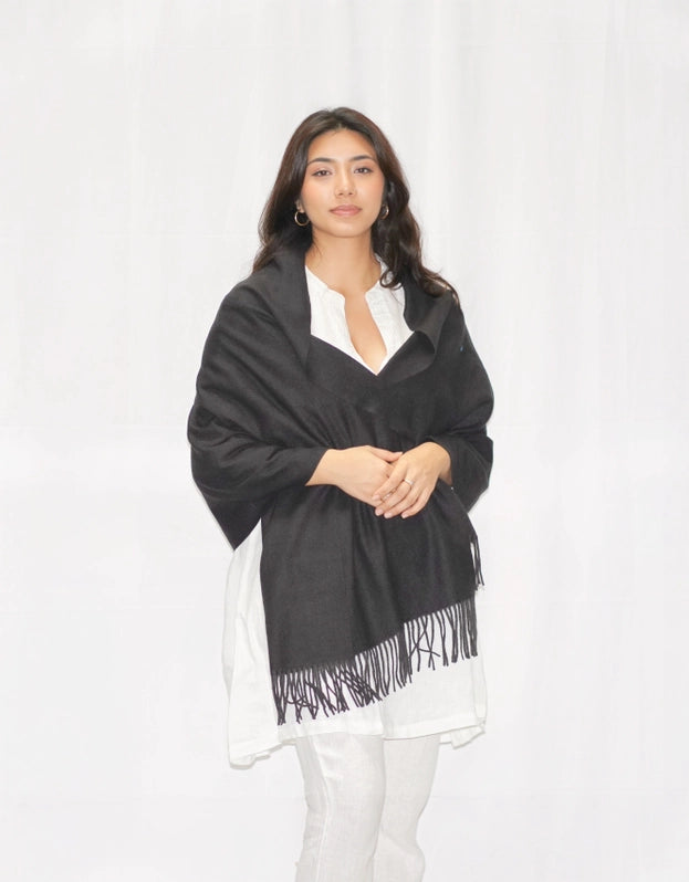 Cozy Cashmere Blend Stole