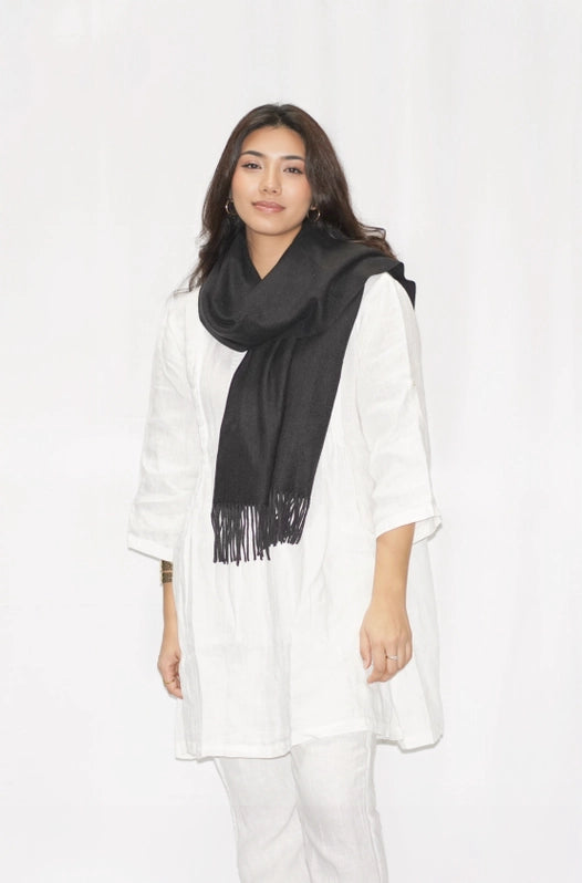 Cozy Cashmere Blend Stole, view 2
