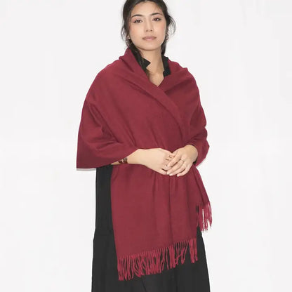 Cozy Cashmere Blend Stole, view 4