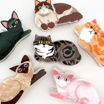 Cute Cat Claw Clip