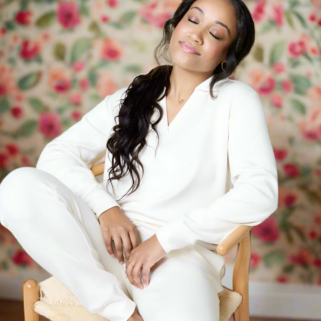 DreamTech Johnny Collar Lounge Set