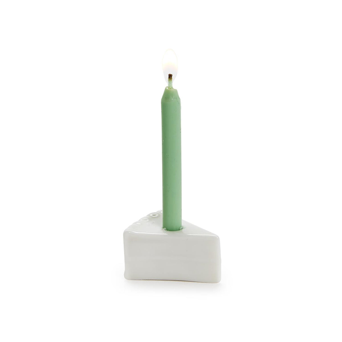 Slice of Cake with Candle, view 4