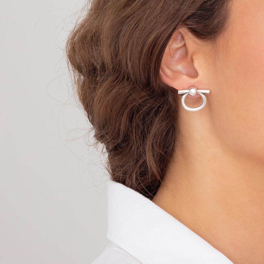 Mini Omega Earrings