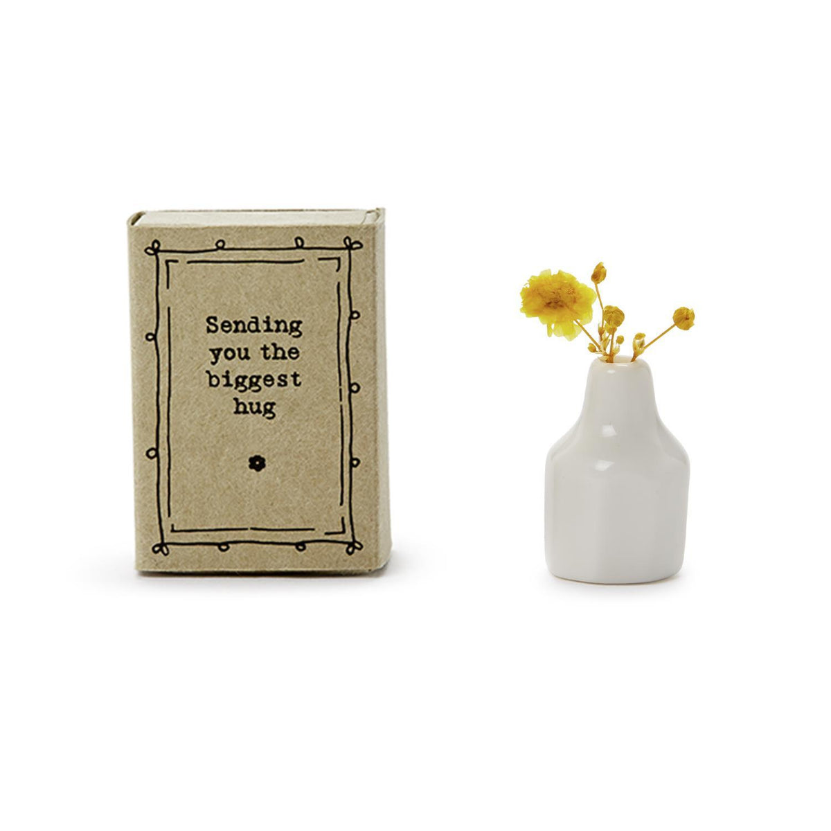 Matchbox Vase with Flowers, view 5
