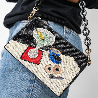 Elenor Beaded Bag, view 2