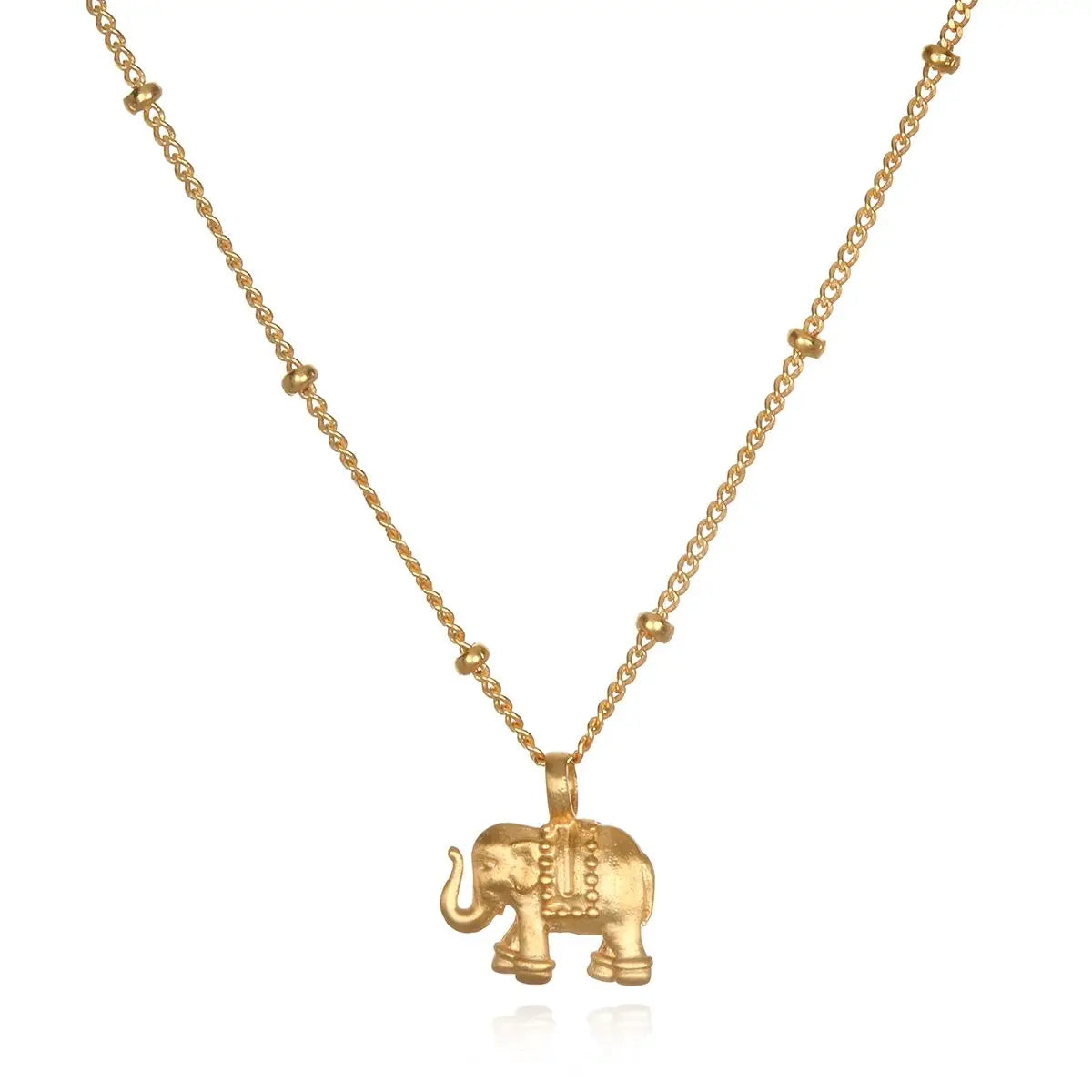 Elephant Pendant Necklace