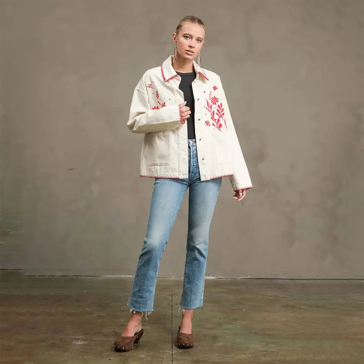 Embroidered Folk Jacket