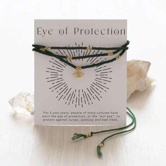 Eye of Protection Gift Wrap Bracelet