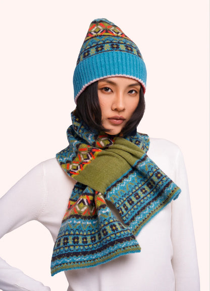 Fair Isle Scarf, view 4