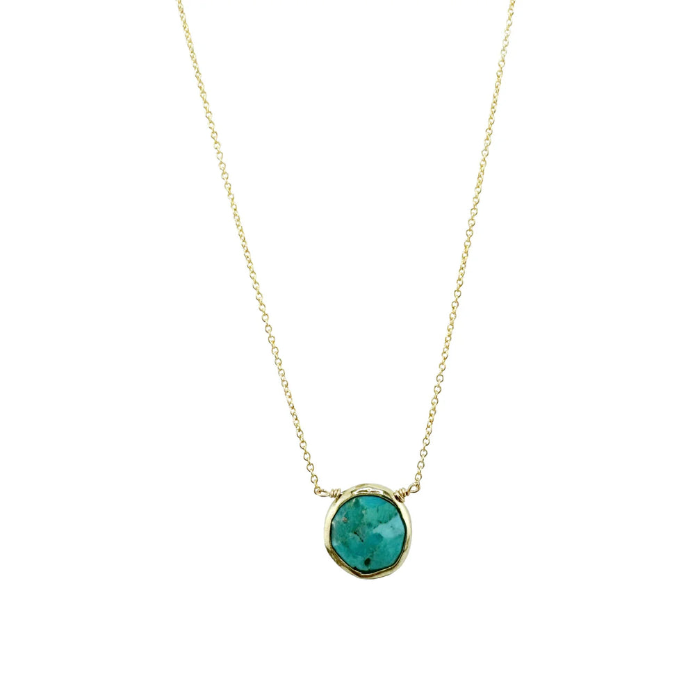 Faceted Drop Necklace
