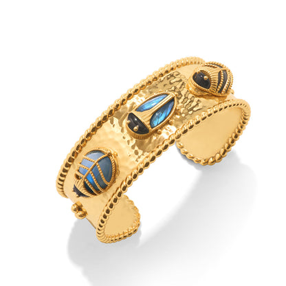 Scarab Family Cuff, view 3