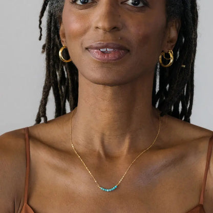 Faceted Gemstone Necklace, view 2