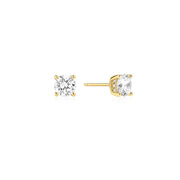 Gold Just You Solitaire Stud Earring