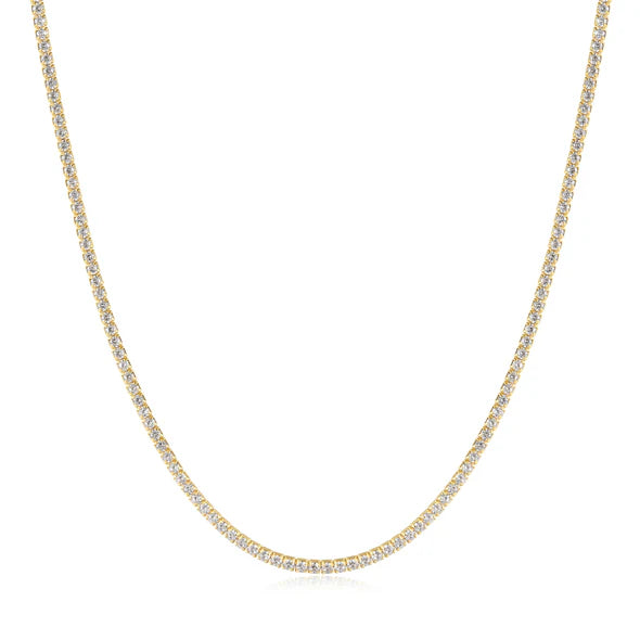 Gold Pavé Necklace