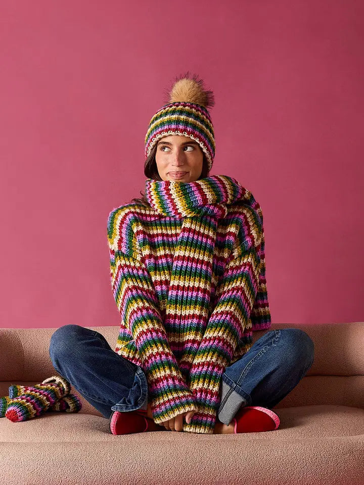 Golden Days Stripe Sweater
