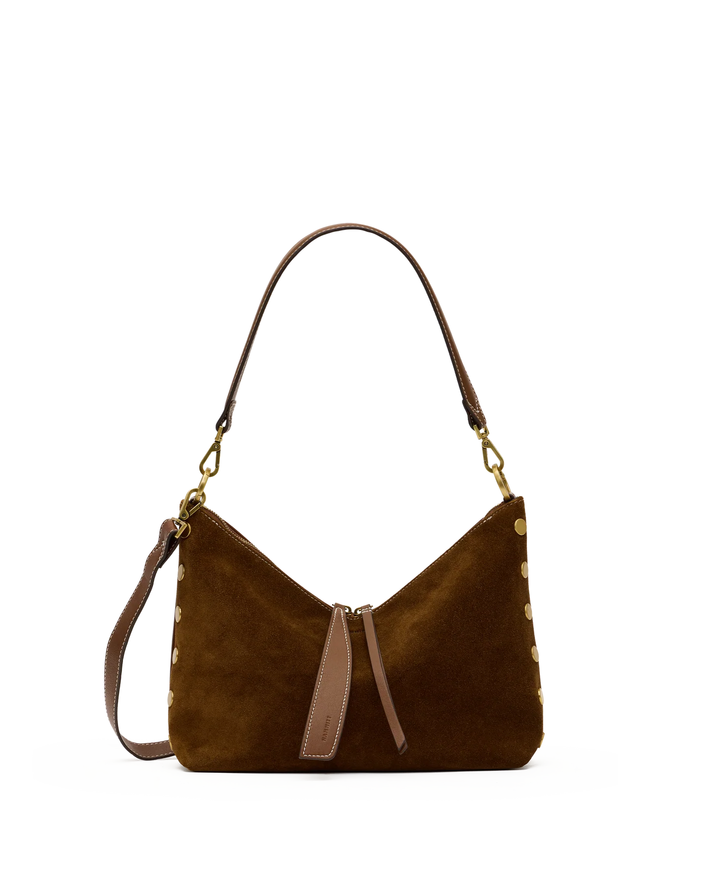 Grace Med Cinnamon Suede/Antique Gold