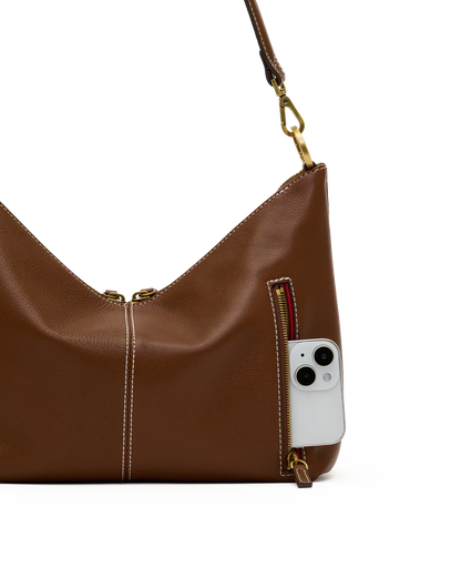 Grace Med Cinnamon Suede/Antique Gold, view 4
