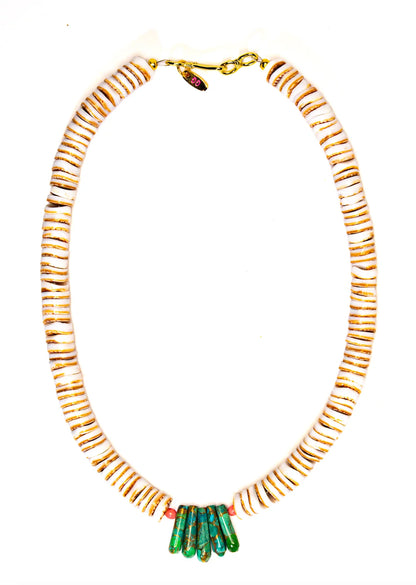 Graduated Turquoise Drop
