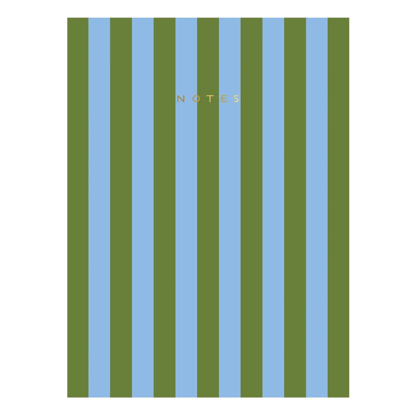 Abigail Jayne Striped Notebook