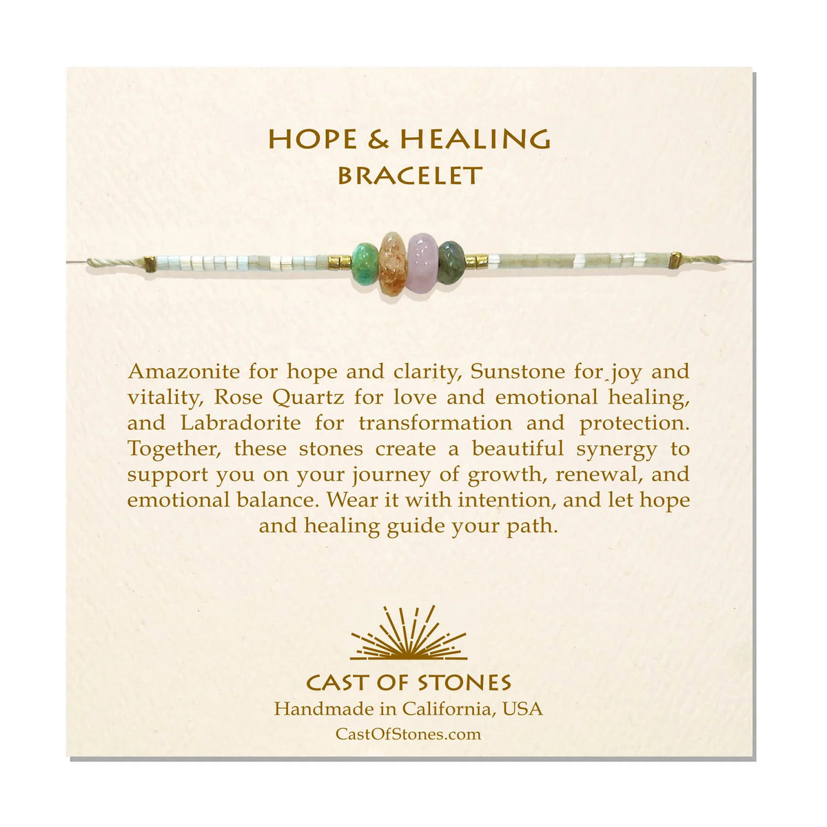 Hope & Healing Bracelet