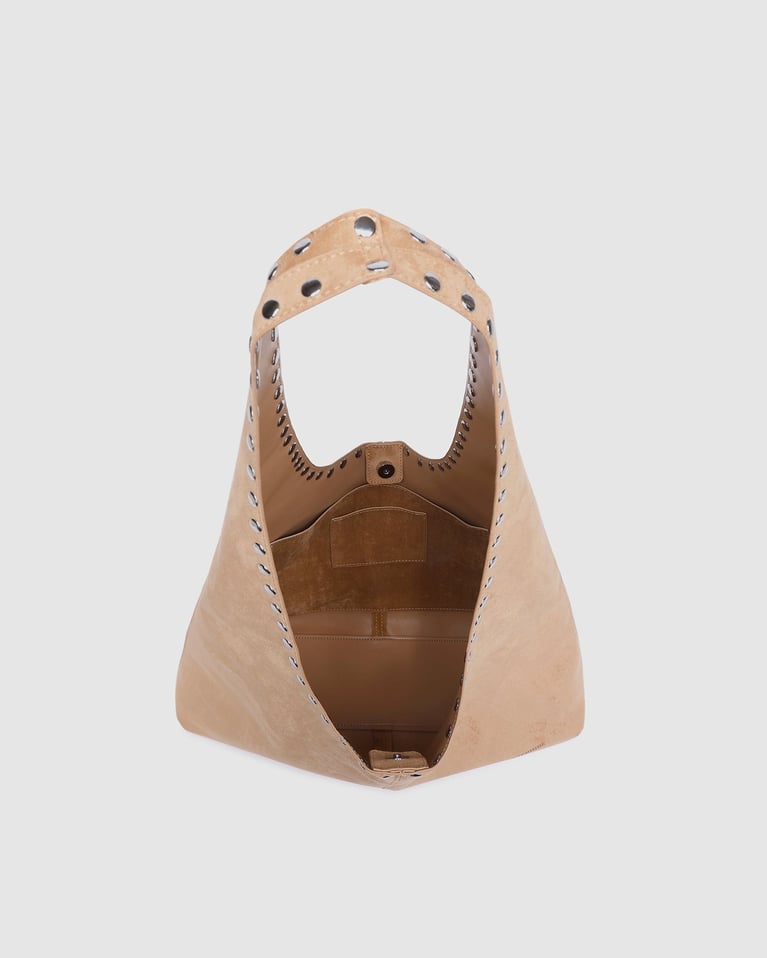 Hailey Suede Shoulder Bag