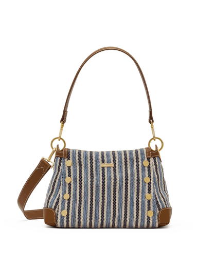 Bryant Med Cabana Blue/Brushed Gold, view 2