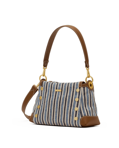 Bryant Med Cabana Blue/Brushed Gold