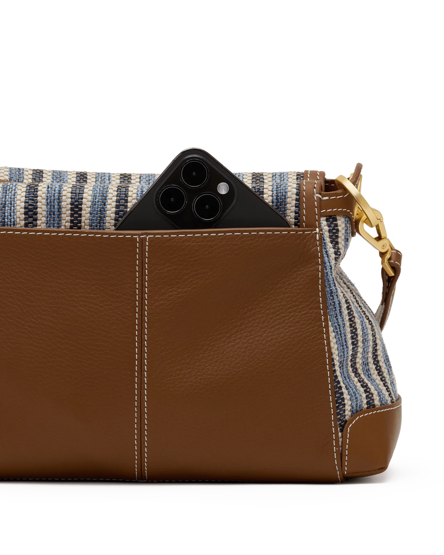 Bryant Med Cabana Blue/Brushed Gold