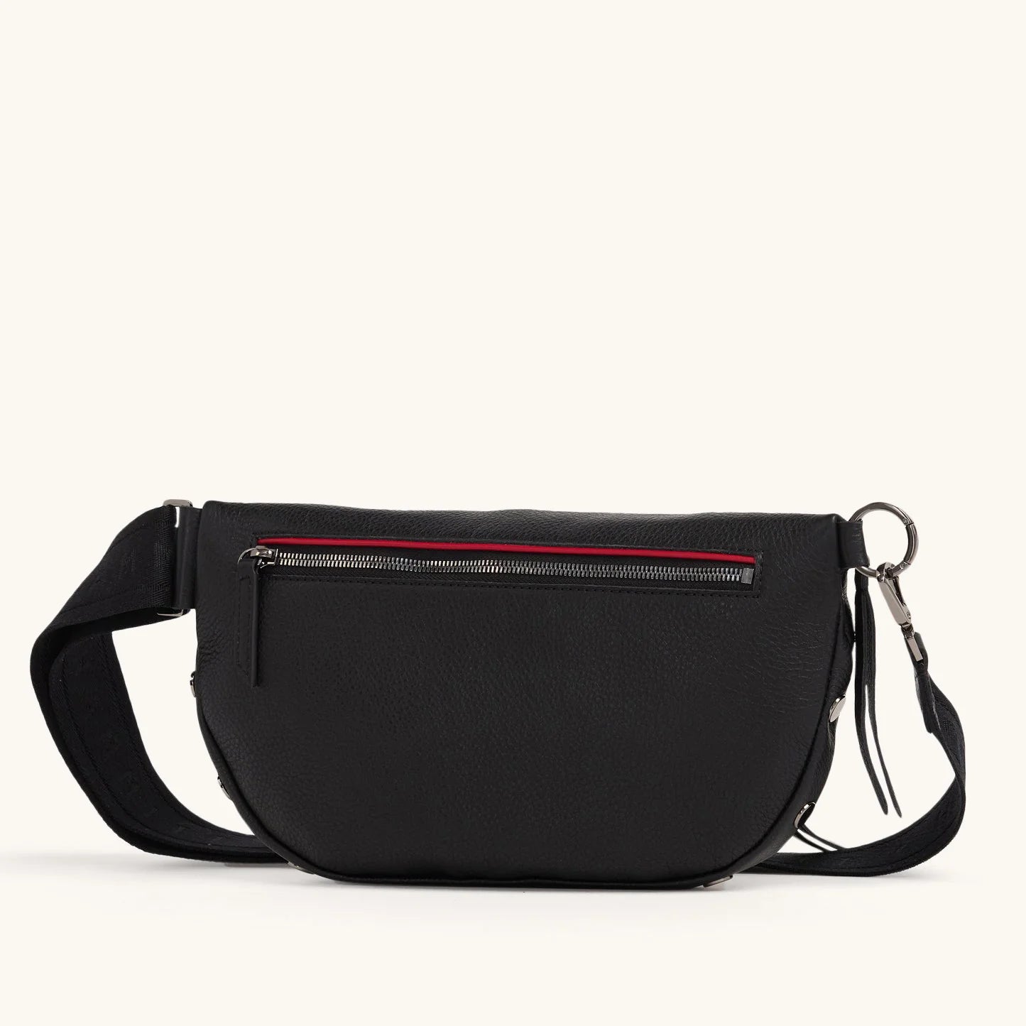 Charles Crossbody Lrg Black/Gunmetal