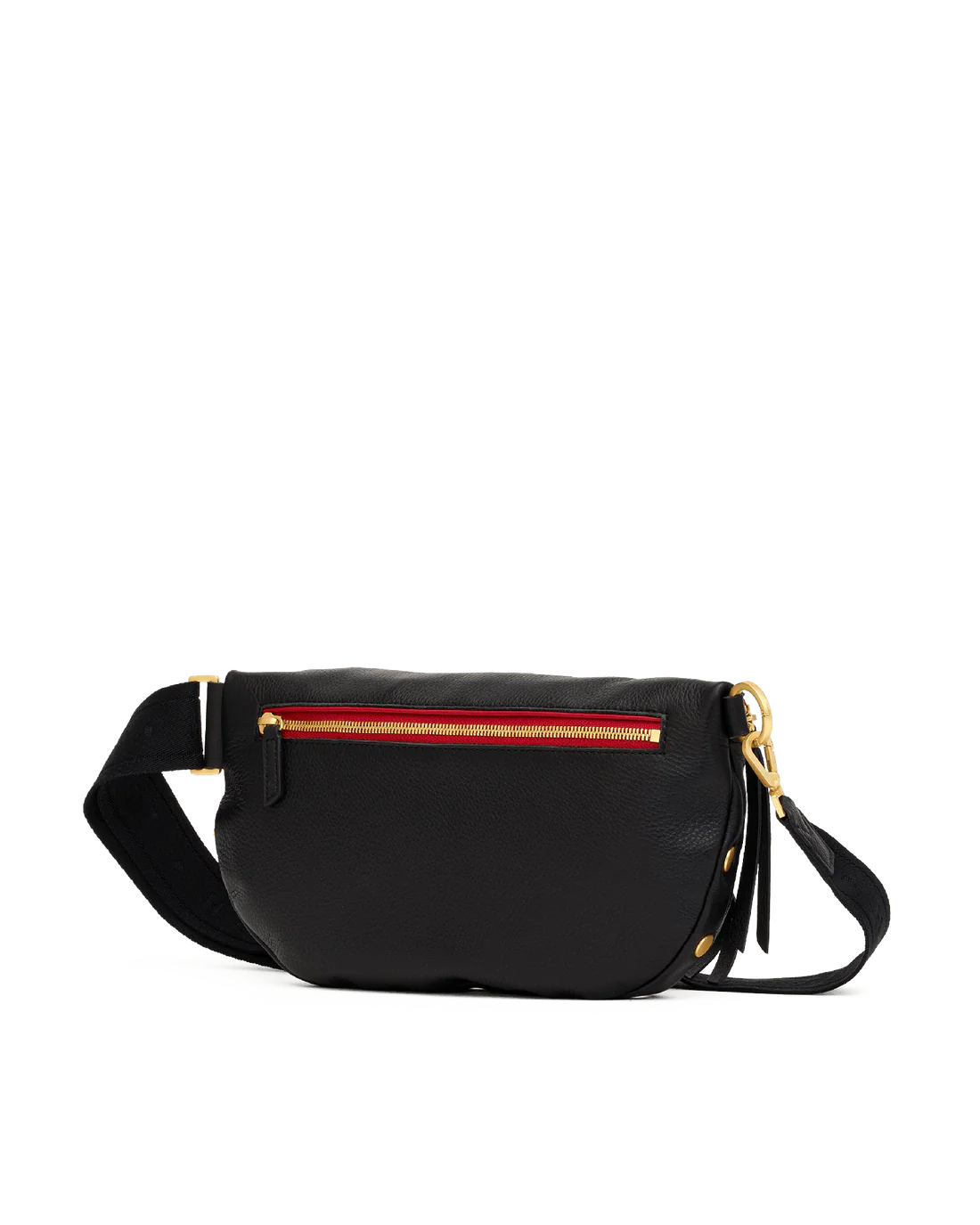 Charles Crossbody Lrg Black/Brushed Gold