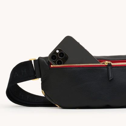 Charles Crossbody Med-Black-BG, view 7