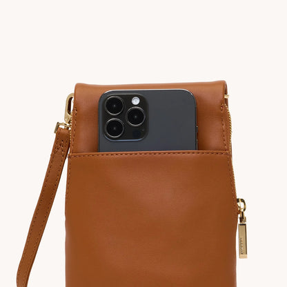 VIP Mobile Cocoa Raffia/Gold, view 5