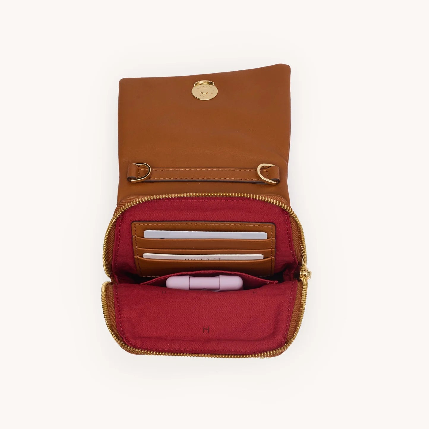 VIP Mobile Cocoa Raffia/Gold